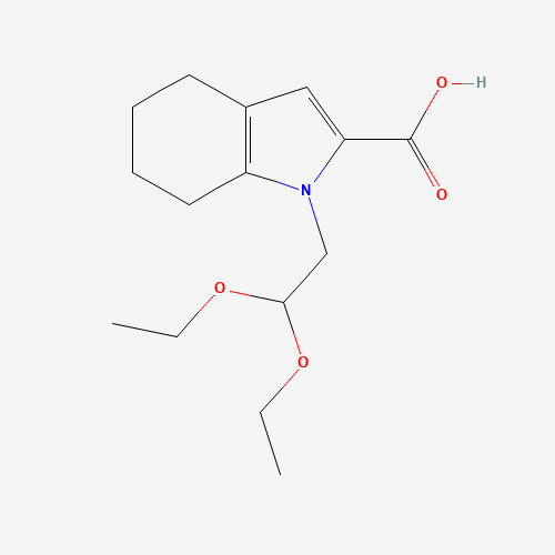 1-(2,2-diethoxyethyl)-4,5,6,7-tetrahydroindole-2-carboxylic acid (CAS: 1433990-30-7) - Related Chemical Product