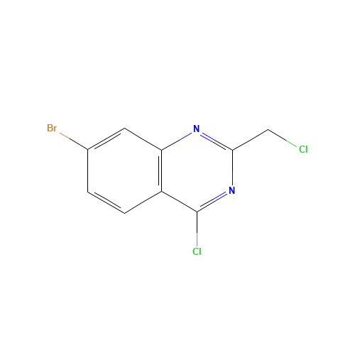7-bromo-4-chloro-2-(chloromethyl)quinazoline (CAS: 573681-19-3) - Related Chemical Product