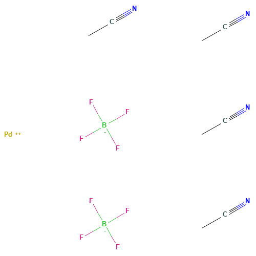 acetonitrile;palladium(2+);ditetrafluoroborate (CAS: 21797-13-7) - Related Chemical Product