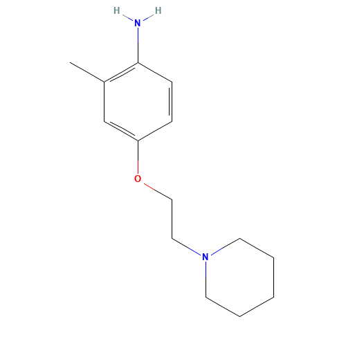 2-methyl-4-(2-piperidin-1-ylethoxy)aniline (CAS: 925920-77-0) - Related Chemical Product