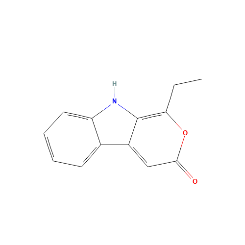 1-ethyl-9H-pyrano[3,4-b]indol-3-one (CAS: 52531-09-6) - Related Chemical Product
