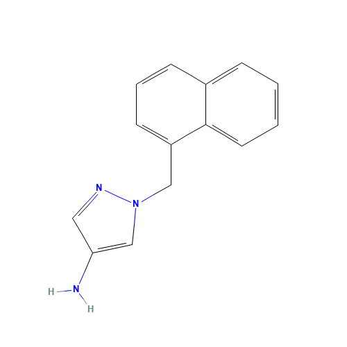 1-(naphthalen-1-ylmethyl)pyrazol-4-amine (CAS: 512810-08-1) - Related Chemical Product