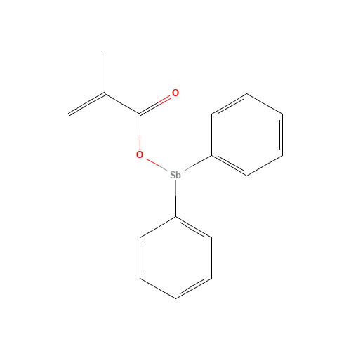 diphenylstibanyl 2-methylprop-2-enoate (CAS: 5613-66-1) - Related Chemical Product