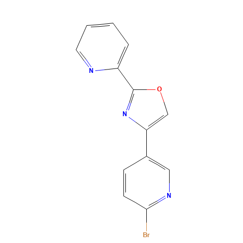 4-(6-bromopyridin-3-yl)-2-pyridin-2-yl-1,3-oxazole (CAS: 1207747-07-6) - Related Chemical Product
