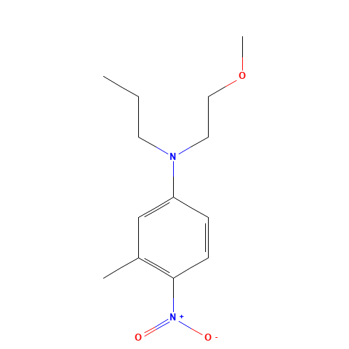 N-(2-methoxyethyl)-3-methyl-4-nitro-N-propylaniline (CAS: 821776-74-3) - Related Chemical Product