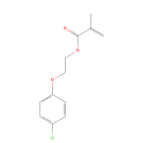 2-(4-chlorophenoxy)ethyl 2-methylprop-2-enoate (CAS: 63249-65-0) - Related Chemical Product