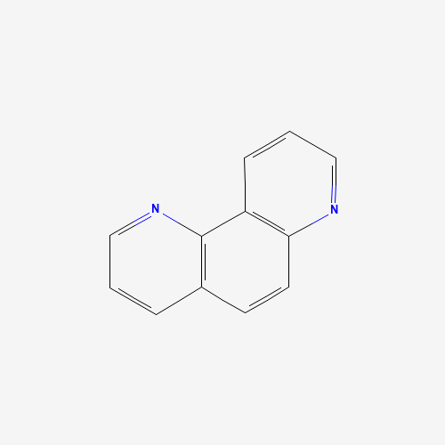 1,7-phenanthroline (CAS: 230-46-6) - Chemical Structure and Molecular Formula 