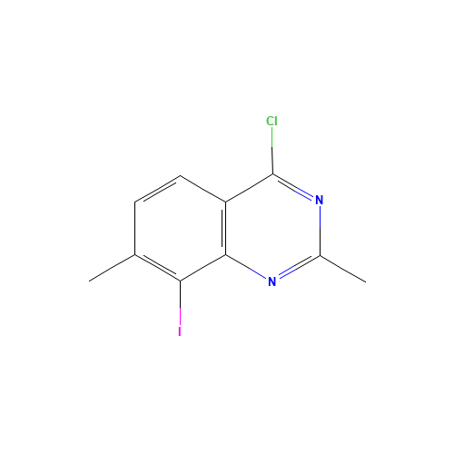 4-chloro-8-iodo-2,7-dimethylquinazoline (CAS: 943603-29-0) - Related Chemical Product
