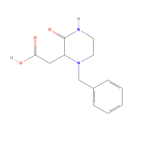 2-(1-benzyl-3-oxopiperazin-2-yl)acetic acid (CAS: 693824-68-9) - Related Chemical Product