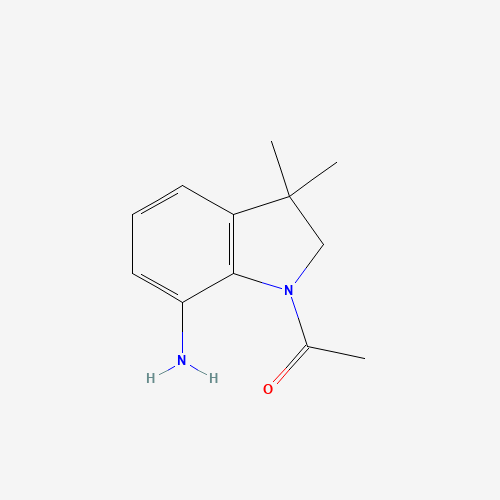 1-(7-amino-3,3-dimethyl-2H-indol-1-yl)ethanone (CAS: 1187967-62-9) - Related Chemical Product