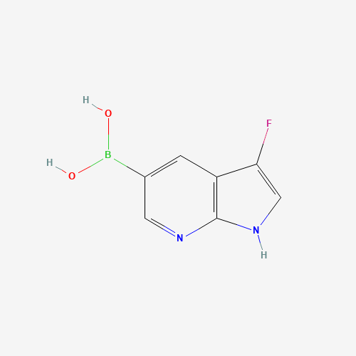 (3-fluoro-1H-pyrrolo[2,3-b]pyridin-5-yl)boronic acid (CAS: 1111637-69-4) - Related Chemical Product
