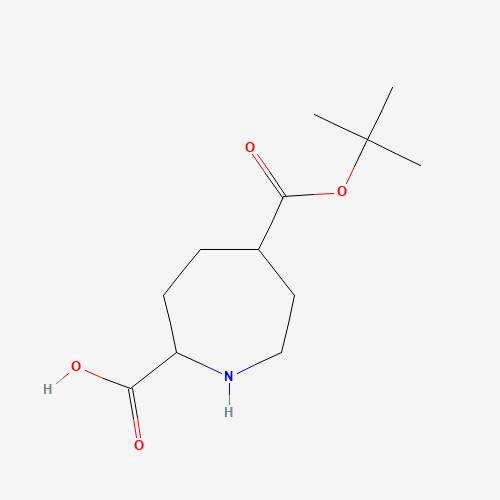 5-[(2-methylpropan-2-yl)oxycarbonyl]azepane-2-carboxylic acid (CAS: 1396967-31-9) - Related Chemical Product