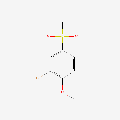 2-bromo-1-methoxy-4-methylsulfonylbenzene (CAS: 20951-42-2) - Related Chemical Product