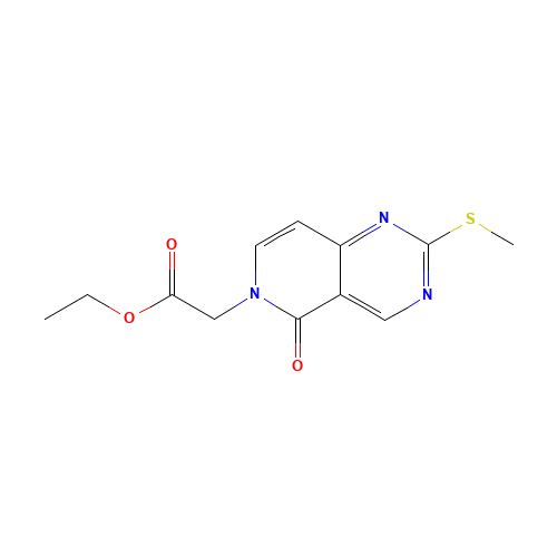 ethyl 2-(2-methylsulfanyl-5-oxopyrido[4,3-d]pyrimidin-6-yl)acetate (CAS: 902575-97-7) - Related Chemical Product