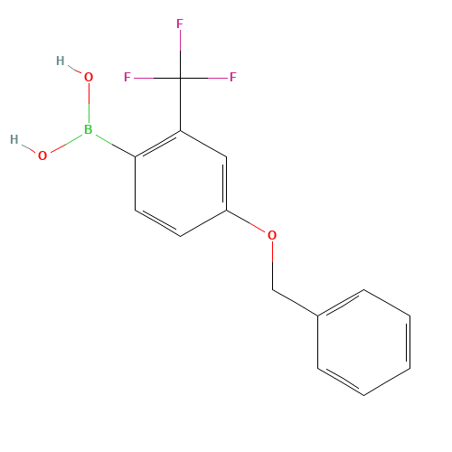 [4-phenylmethoxy-2-(trifluoromethyl)phenyl]boronic acid (CAS: 1217501-32-0) - Related Chemical Product