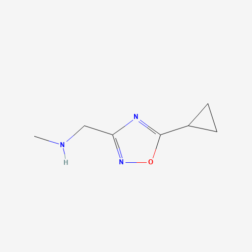 1-(5-cyclopropyl-1,2,4-oxadiazol-3-yl)-N-methylmethanamine (CAS: 1177299-92-1) - Related Chemical Product