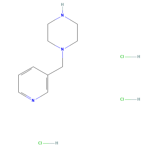 1-(pyridin-3-ylmethyl)piperazine;trihydrochloride (CAS: 333992-77-1) - Related Chemical Product