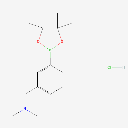 N,N-dimethyl-1-[3-(4,4,5,5-tetramethyl-1,3,2-dioxaborolan-2-yl)phenyl]methanamine;hydrochloride (CAS: 1036991-19-1) - Related Chemical Product