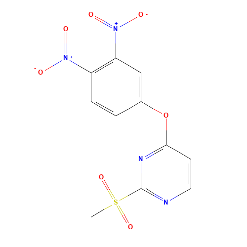 4-(3,4-dinitrophenoxy)-2-methylsulfonylpyrimidine (CAS: 952490-62-9) - Related Chemical Product
