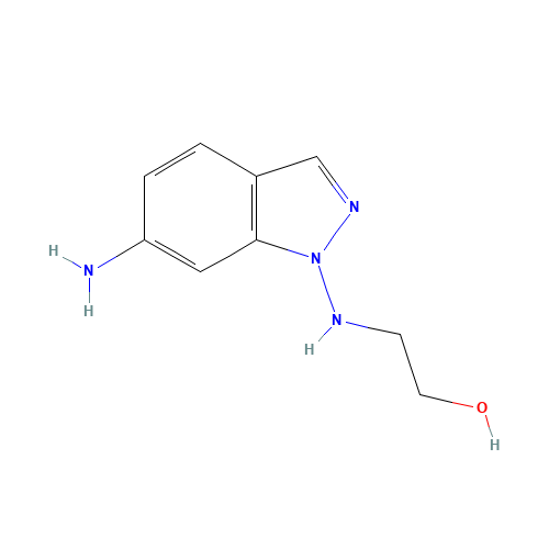 2-[(6-aminoindazol-1-yl)amino]ethanol (CAS: 877472-57-6) - Related Chemical Product
