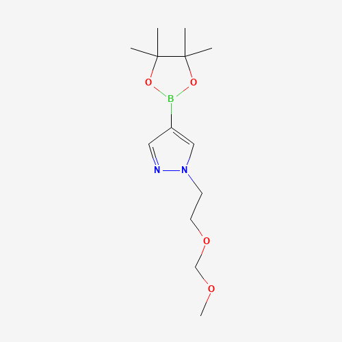 1-[2-(methoxymethoxy)ethyl]-4-(4,4,5,5-tetramethyl-1,3,2-dioxaborolan-2-yl)pyrazole (CAS: 1013101-73-9) - Related Chemical Product
