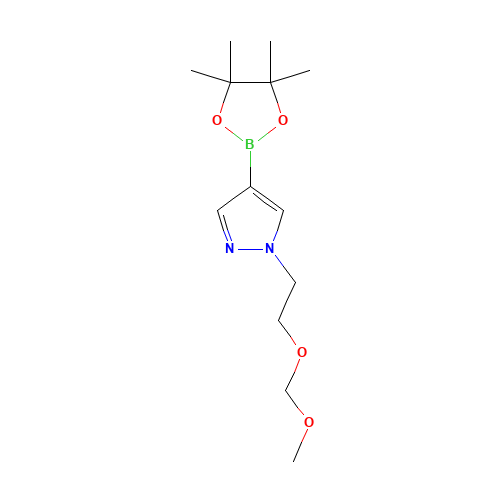 1-[2-(methoxymethoxy)ethyl]-4-(4,4,5,5-tetramethyl-1,3,2-dioxaborolan-2-yl)pyrazole (CAS: 1013101-73-9) - Related Chemical Product