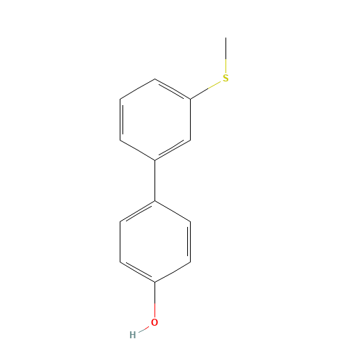 4-(3-methylsulfanylphenyl)phenol (CAS: 904086-06-2) - Related Chemical Product