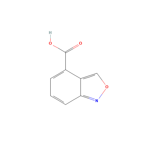 2,1-benzoxazole-4-carboxylic acid (CAS: 716362-22-0) - Chemical Structure and Molecular Formula 