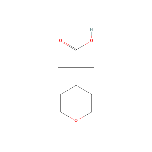 2-methyl-2-(oxan-4-yl)propanoic acid (CAS: 861444-92-0) - Related Chemical Product