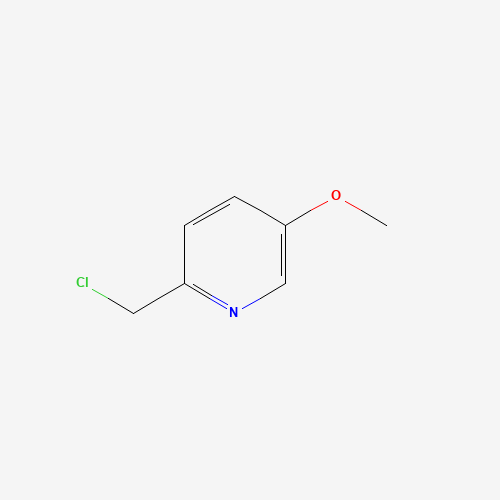 2-(chloromethyl)-5-methoxypyridine (CAS: 75342-33-5) - Chemical Structure and Molecular Formula 