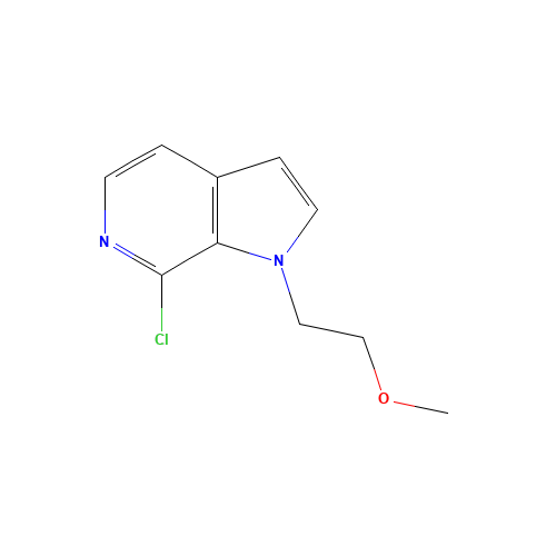 7-chloro-1-(2-methoxyethyl)pyrrolo[2,3-c]pyridine (CAS: 1313267-34-3) - Related Chemical Product