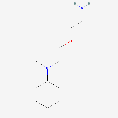 N-[2-(2-aminoethoxy)ethyl]-N-ethylcyclohexanamine (CAS: 147460-88-6) - Related Chemical Product