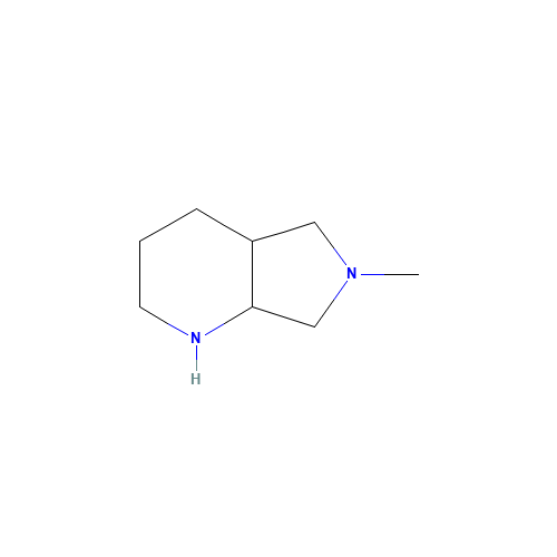 6-methyl-1,2,3,4,4a,5,7,7a-octahydropyrrolo[3,4-b]pyridine (CAS: 885959-20-6) - Related Chemical Product