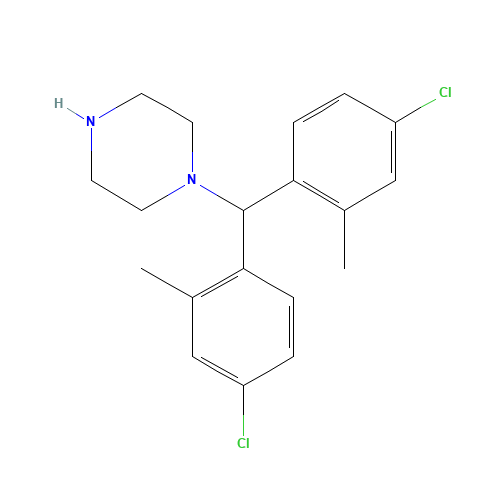 1-[bis(4-chloro-2-methylphenyl)methyl]piperazine (CAS: 1446818-52-5) - Related Chemical Product