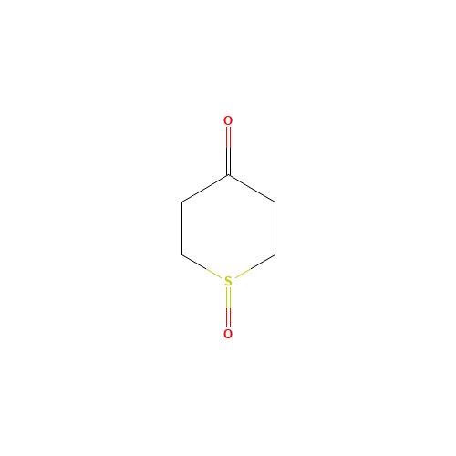 1-oxothian-4-one (CAS: 17396-36-0) - Chemical Structure and Molecular Formula 