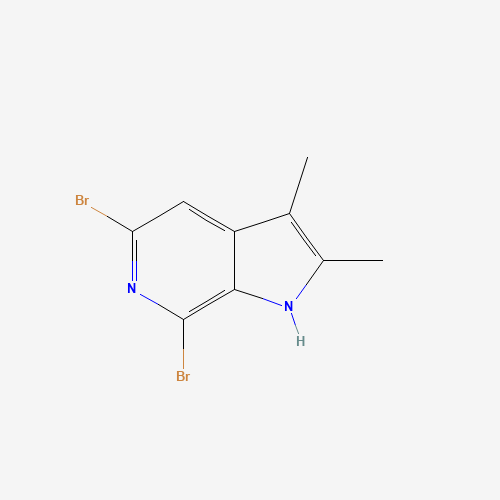 5,7-dibromo-2,3-dimethyl-1H-pyrrolo[2,3-c]pyridine (CAS: 1201824-91-0) - Related Chemical Product