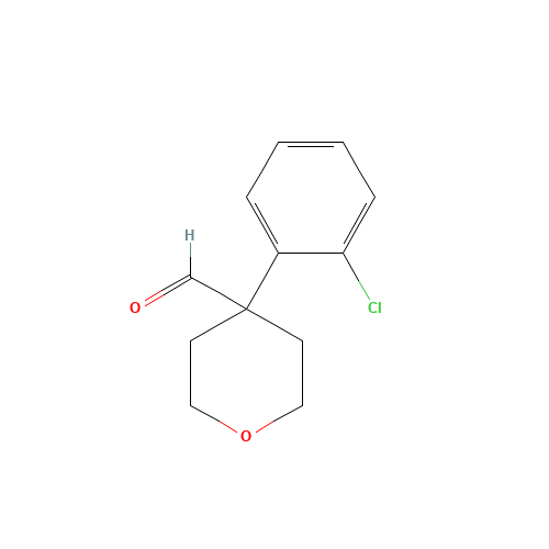 4-(2-chlorophenyl)oxane-4-carbaldehyde (CAS: 902836-47-9) - Related Chemical Product