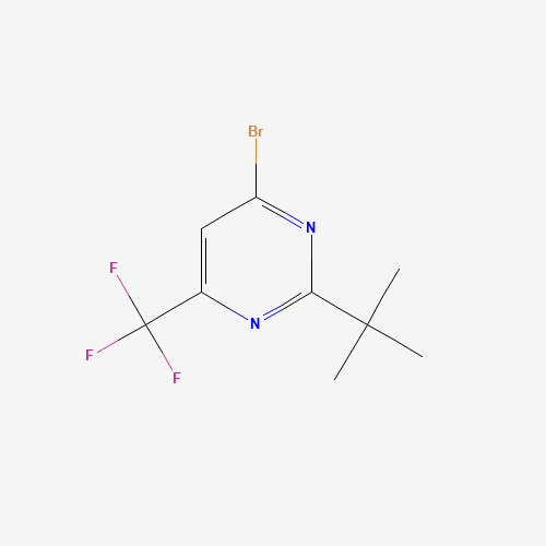 4-bromo-2-tert-butyl-6-(trifluoromethyl)pyrimidine (CAS: 1124147-33-6) - Related Chemical Product