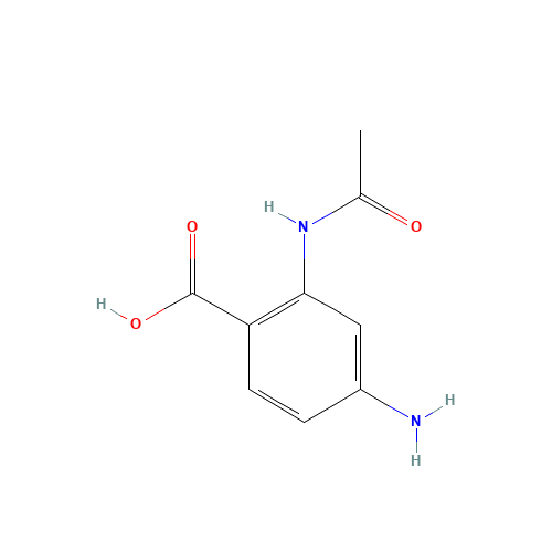 2-acetamido-4-aminobenzoic acid (CAS: 59156-43-3) - Related Chemical Product