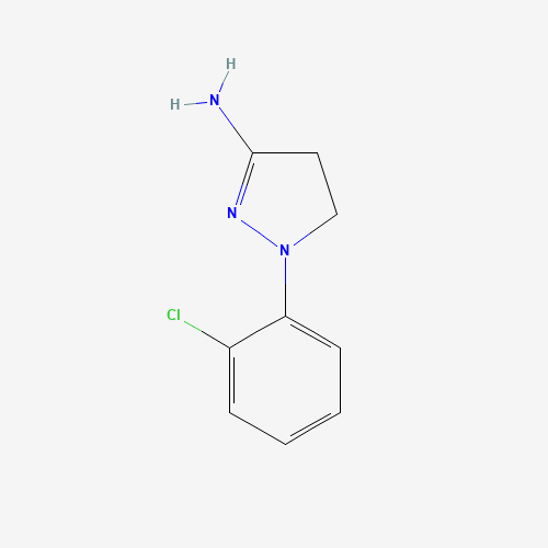 2-(2-chlorophenyl)-3,4-dihydropyrazol-5-amine (CAS: 6463-40-7) - Related Chemical Product