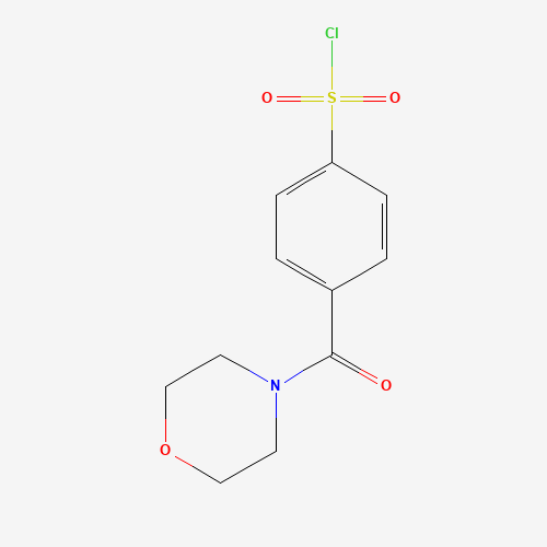 4-(morpholine-4-carbonyl)benzenesulfonyl chloride (CAS: 881005-36-3) - Related Chemical Product