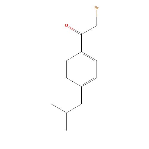 2-bromo-1-[4-(2-methylpropyl)phenyl]ethanone (CAS: 30095-48-8) - Related Chemical Product