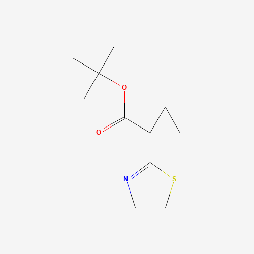 tert-butyl 1-(1,3-thiazol-2-yl)cyclopropane-1-carboxylate (CAS: 1312537-46-4) - Related Chemical Product
