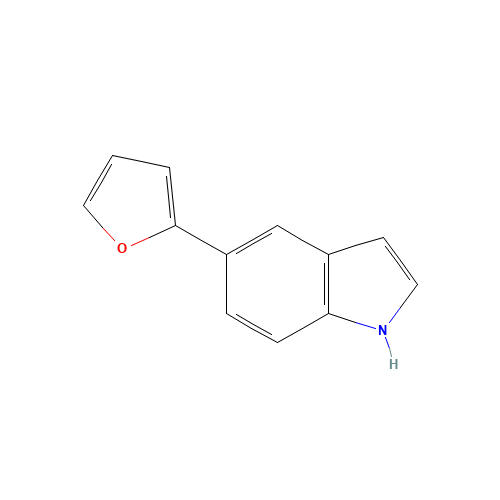 5-(furan-2-yl)-1H-indole (CAS: 128373-22-8) - Related Chemical Product