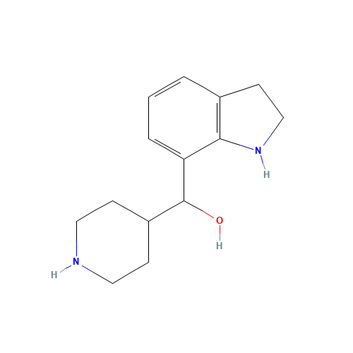 2,3-dihydro-1H-indol-7-yl(piperidin-4-yl)methanol (CAS: 864297-62-1) - Related Chemical Product