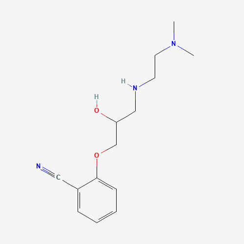 2-[3-[2-(dimethylamino)ethylamino]-2-hydroxypropoxy]benzonitrile (CAS: 103745-38-6) - Related Chemical Product