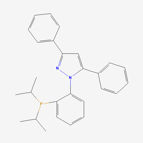 [2-(3,5-diphenylpyrazol-1-yl)phenyl]-di(propan-2-yl)phosphane (CAS: 628333-84-6) - Related Chemical Product