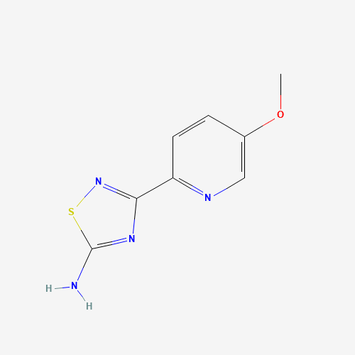 3-(5-methoxypyridin-2-yl)-1,2,4-thiadiazol-5-amine (CAS: 1179361-34-2) - Related Chemical Product