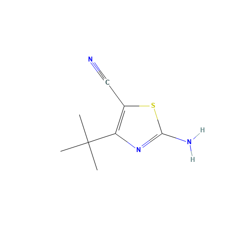 2-amino-4-tert-butyl-1,3-thiazole-5-carbonitrile (CAS: 303994-99-2) - Related Chemical Product