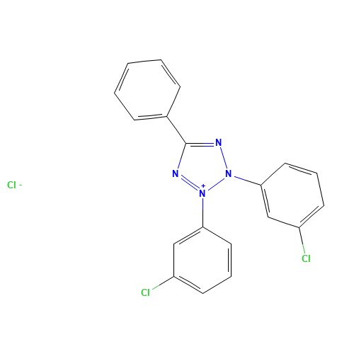 2,3-bis(3-chlorophenyl)-5-phenyltetrazol-2-ium;chloride (CAS: 135788-07-7) - Related Chemical Product